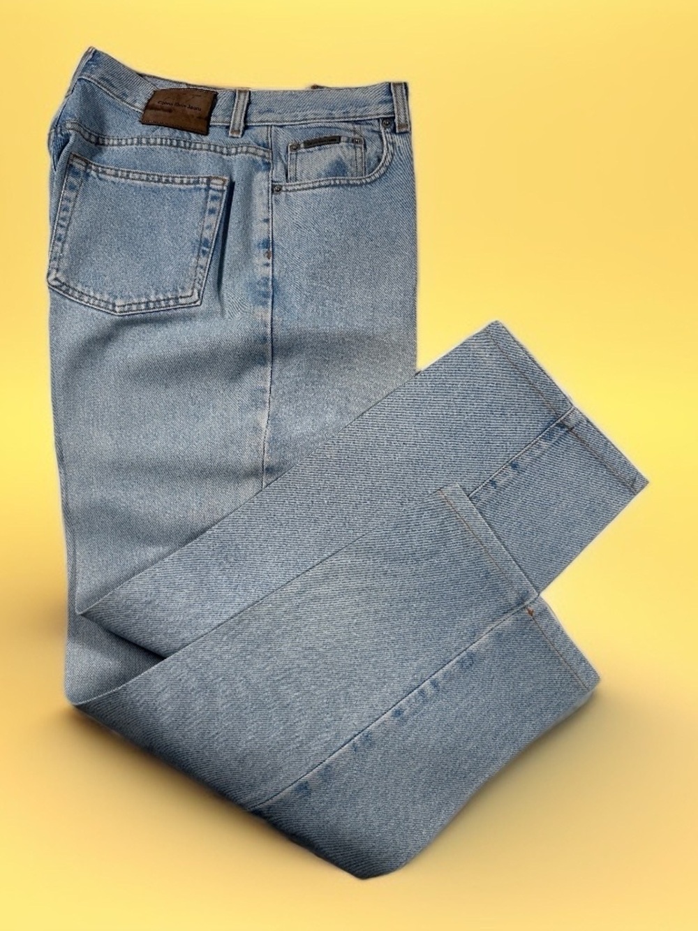 Vintage 90s Calvin Klein Jeans Easy Fit High Waisted Mom Jeans Size 12x30 Mexico